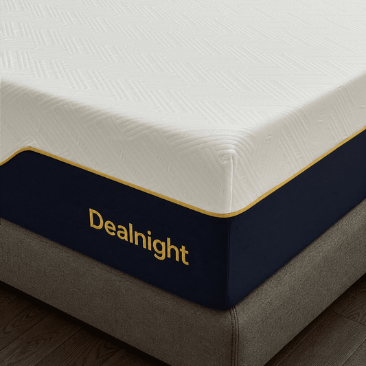 Dealnight 12" Twin Mattress with Cooling Gel Memory Foam & Washable Cover, Firm, CertiPUR-US Certified