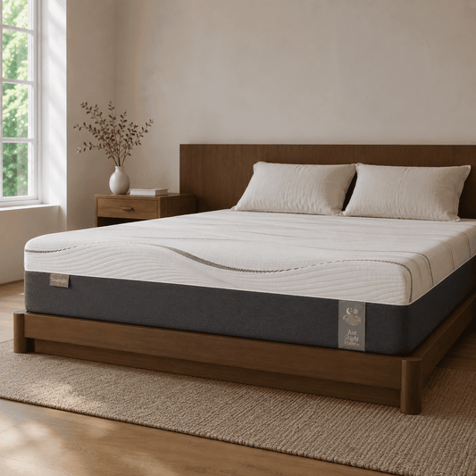 Dealnight 12" King Cooling Gel Mattress with Green Tea Infused , Fiberglass Free,Non-Slip Bottom & Washable Cover