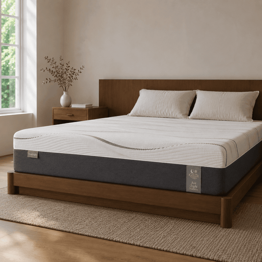 Dealnight 12" Full Cooling Gel Mattress with Green Tea Infused , Fiberglass Free,Non-Slip Bottom & Washable Cover