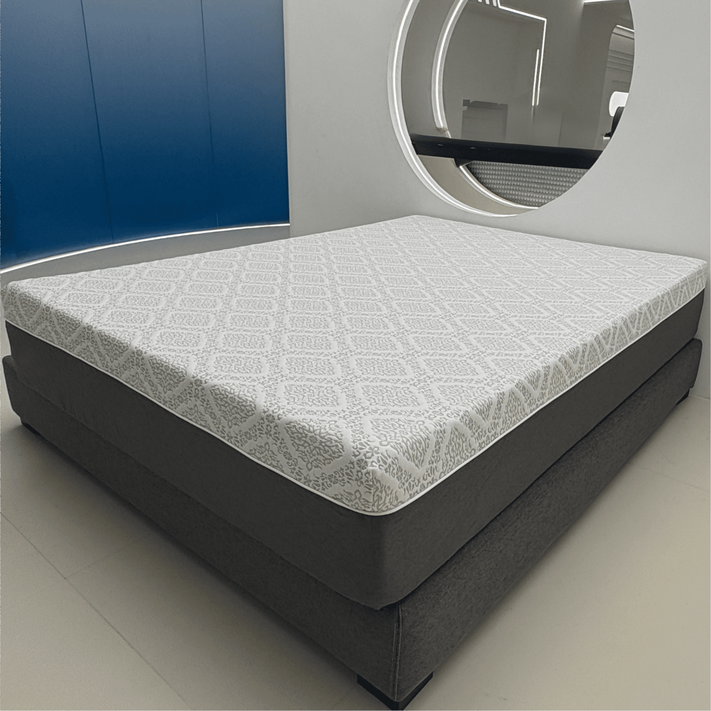 Dealnight 10" Full Size Green Tea Infused Mattress, Firm Gel Memory Foam Mattress, Easy Cleaning & Anti-Slip Cover,Pressure Relief