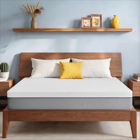 SayTale Full Size Mattress in a Box, Cooling Gel Memory Foam, Removable Washable Cover, CertiPUR-US & OEKO-TEX Certified, 8" Firm