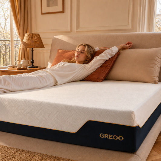 GREOO Twin 10 inch Extra Firm Mattress, Cooling Gel Memory Foam, Pain & Pressure Relief, Motion Isolation, CertiPUR-US Certified, 365-Night Trial